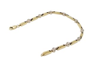 Pulsera de oro 18 K 13.6 GR de segunda mano