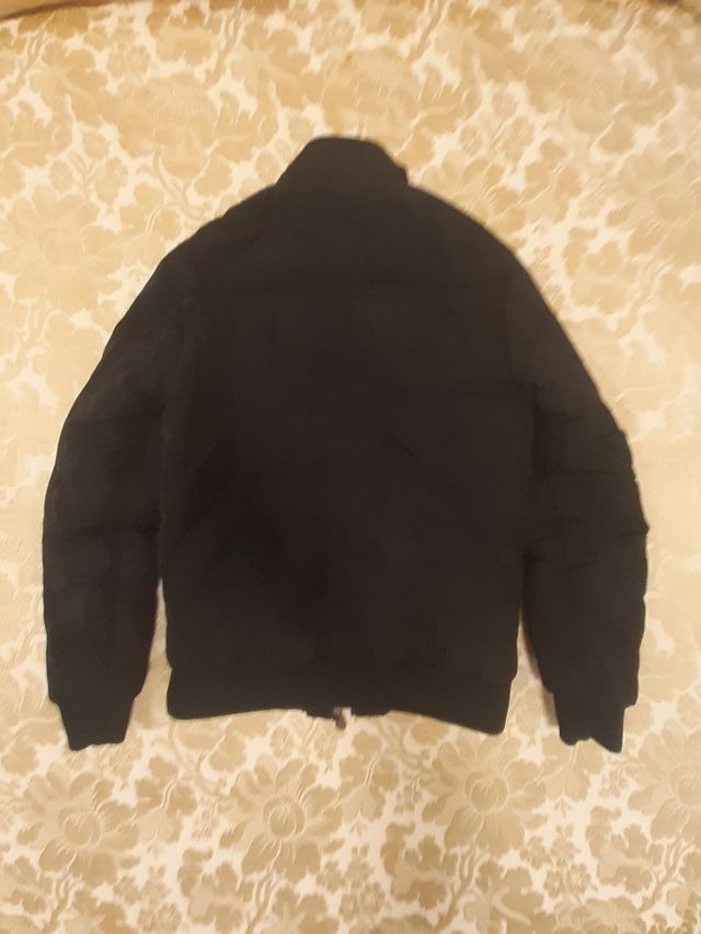 Piumino Cotton & Silk nero