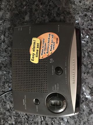 Radio Despertador Alarma Philips