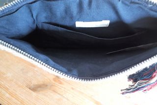 Neceser bolso mano tejidos naturales