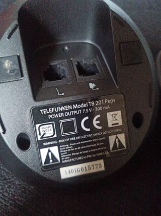 Teléfono inalámbrico