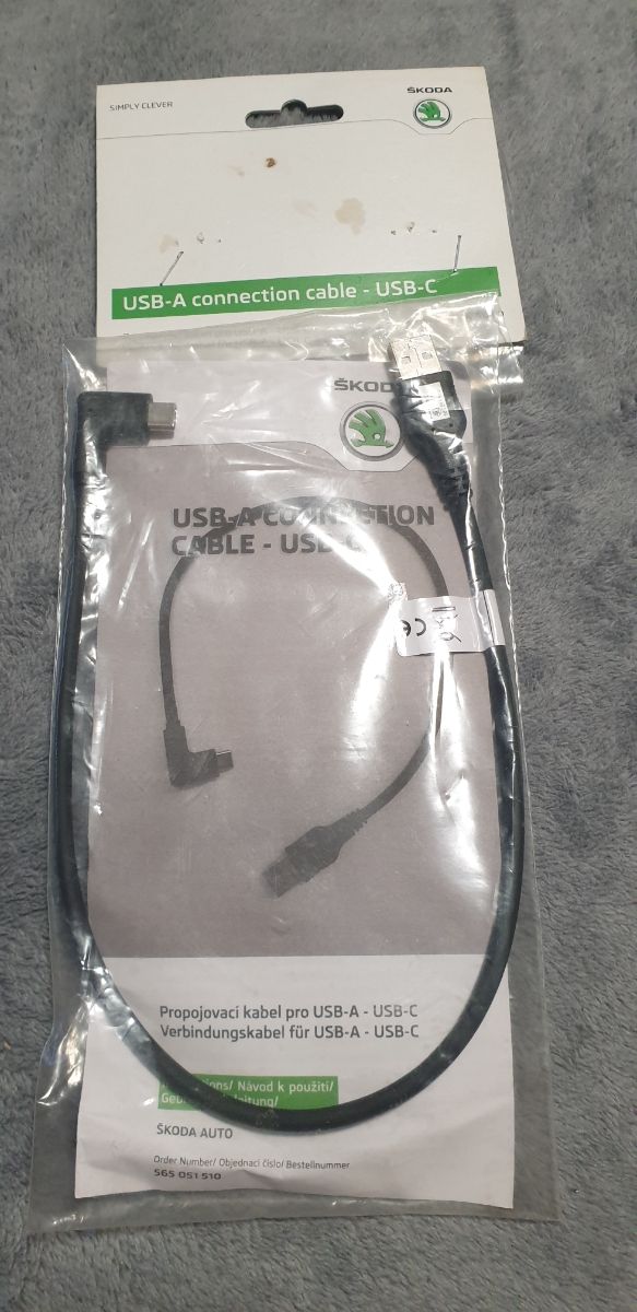 Cable cargador automovil tipo c