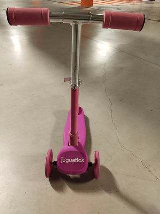 Patinete rosa 