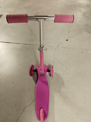 Patinete rosa 