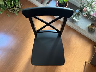 Sedie in legno nero di IKEA