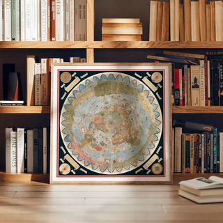 POSTER TAVOLA MONTE URBANO DE 1587