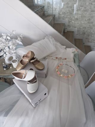 Vestido de Comunión Marla 115 con Cancan