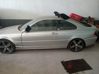 BMW E46 con golpe.