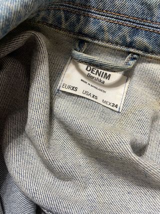 Chaqueta vaquera denim oversize