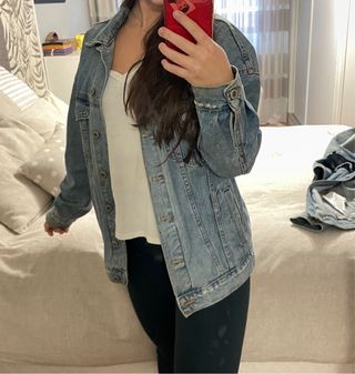 Chaqueta vaquera denim oversize