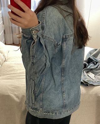 Chaqueta vaquera denim oversize
