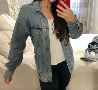 Chaqueta vaquera denim oversize