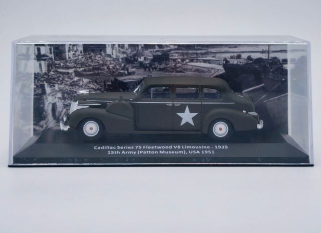 CADILLAC SERIE 75 FLEETGOOD V8 LIMOUSINE 1939 1/43