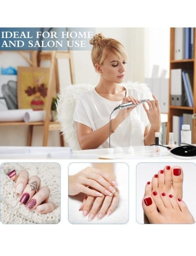 Tornio per unghie professionale Nail Drill 35.000 giri/min.