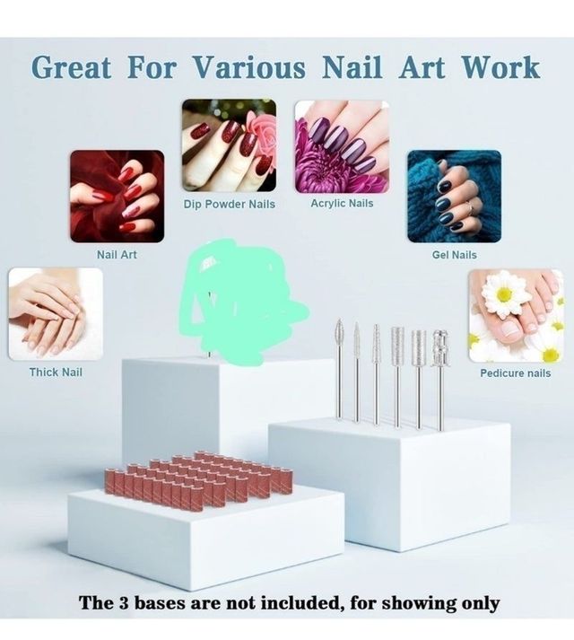 Tornio per unghie professionale Nail Drill 35.000 giri/min.