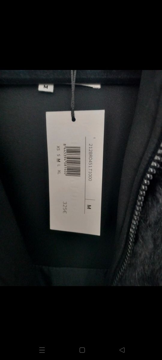 Abrigo Bimba y Lola a estrenar efecto neopreno y p