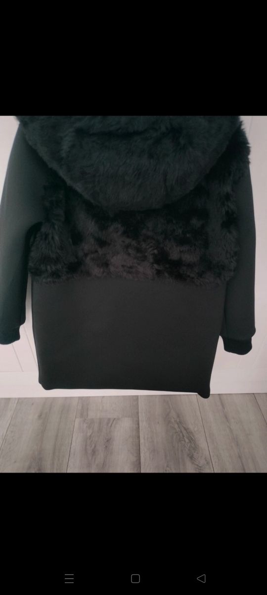 Abrigo Bimba y Lola a estrenar efecto neopreno y p