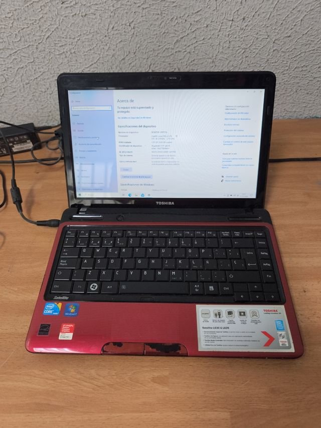 Portátil toshiba satellite L635-12D I3