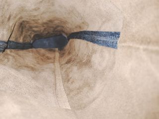 Botas altas flecos marrones