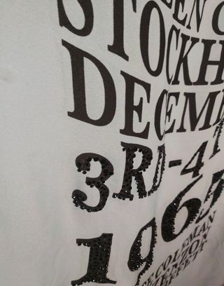 Camiseta ancha de espalda de malla.