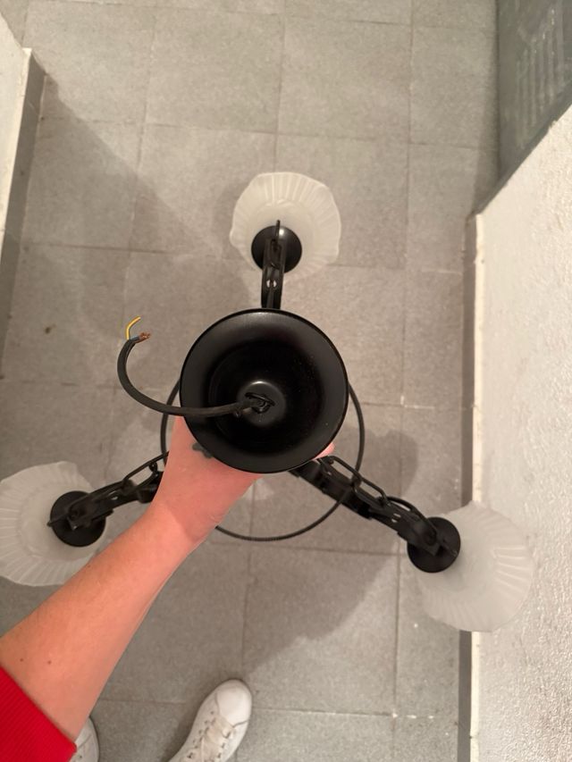 Lampara techo vintage