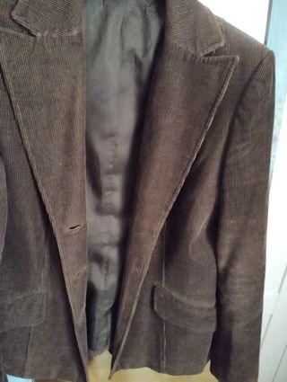 Chaqueta pana señora