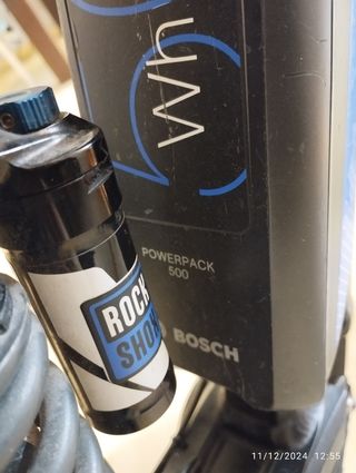 Electric Mountain Bike. Moustache. Bosch