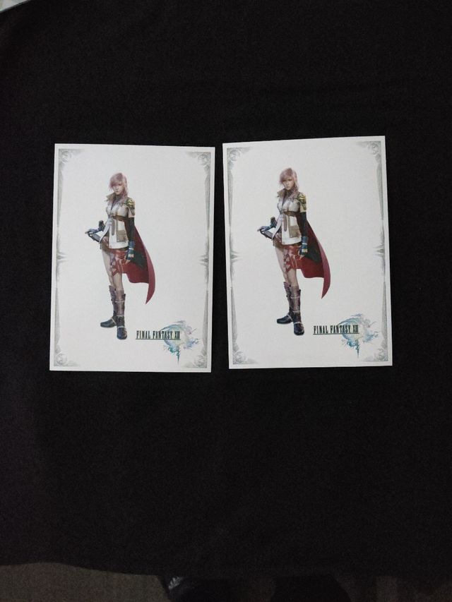 Postales Final Fantasy XIII