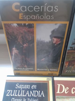 DVDs caza y pesca