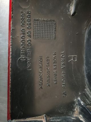 ✅PILOTO TRASERO DERECHO TERRANO II