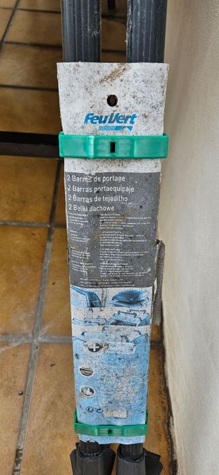 Barras portaequipajes. 