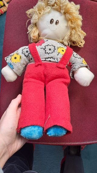 Bambola pezza vintage