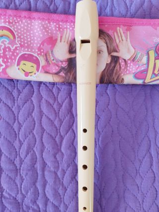 Flauta y funda de soy luna