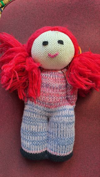 Bambola pezza vintage