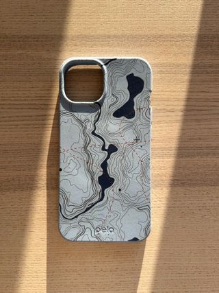 Pela Case topographic map - iPhone 14