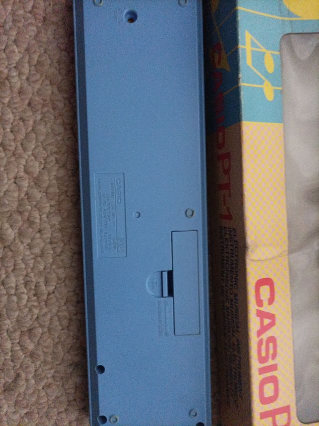 Piano Casio PT1 Años 80