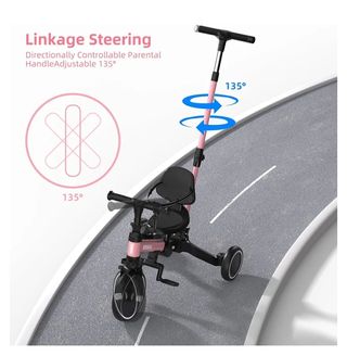 Triciclo 6 en 1 - bici multifunción.