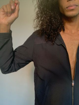 Chaqueta negra Adidas
