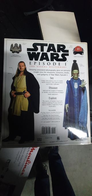 Libro Star wars episode 1 enciclopedia