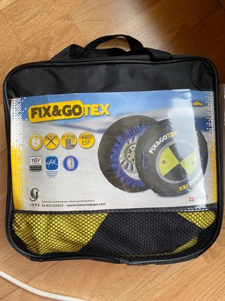 Fundas textiles ruedas nieve