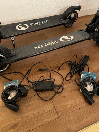 1 patinete electricos SHARK EYE (bateria mal)