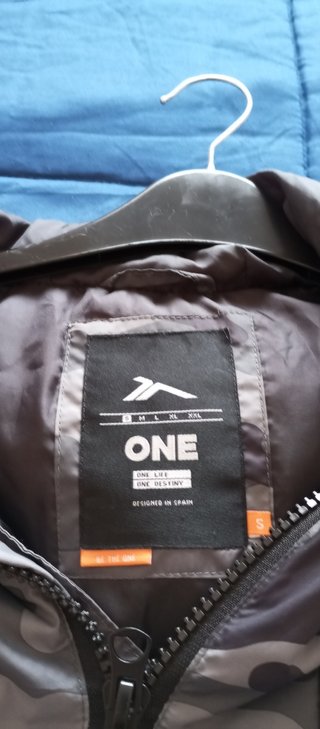 Chubasquero camuflaje talla S