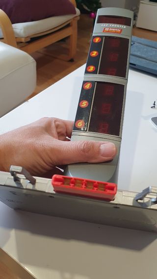 Cuentavueltas scalextric digital system