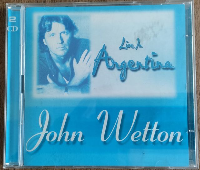 John Wetton - "Live in Argentina" 2 CD