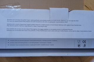 Maxi Raclette formaggio,pesce,carne,crepes.