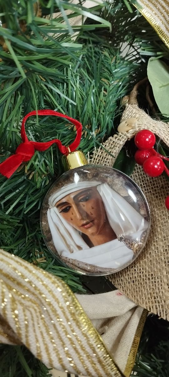 Bola de navidad PVC personalizada