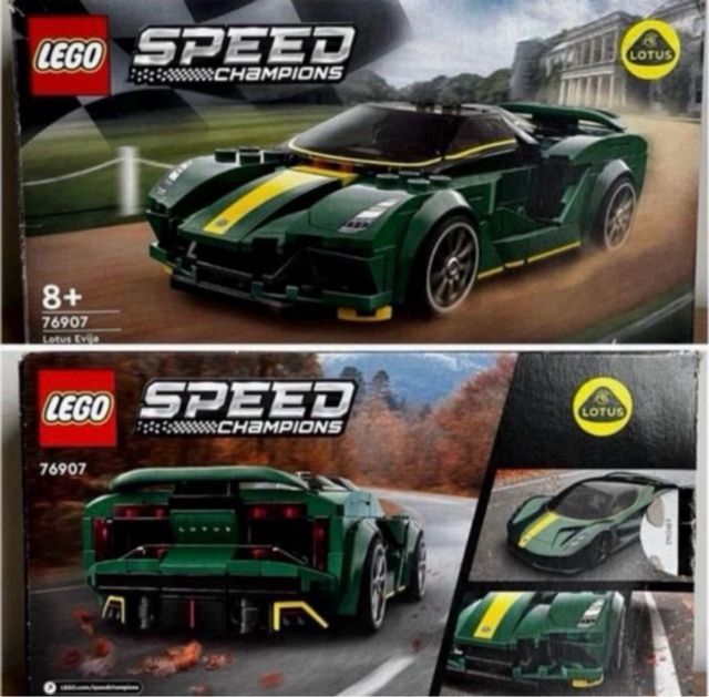 CAMPEÕES DE VELOCIDADE LEGO (LÓTUS) 76907