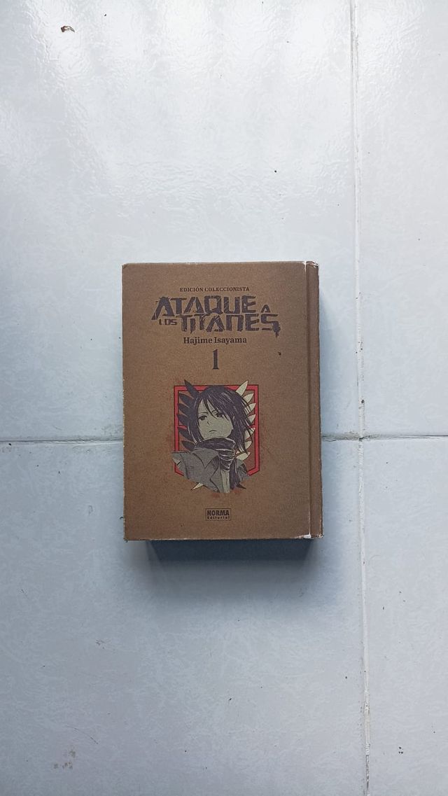 Comic Ataque a Titanes Edición Coleccionista Nº1