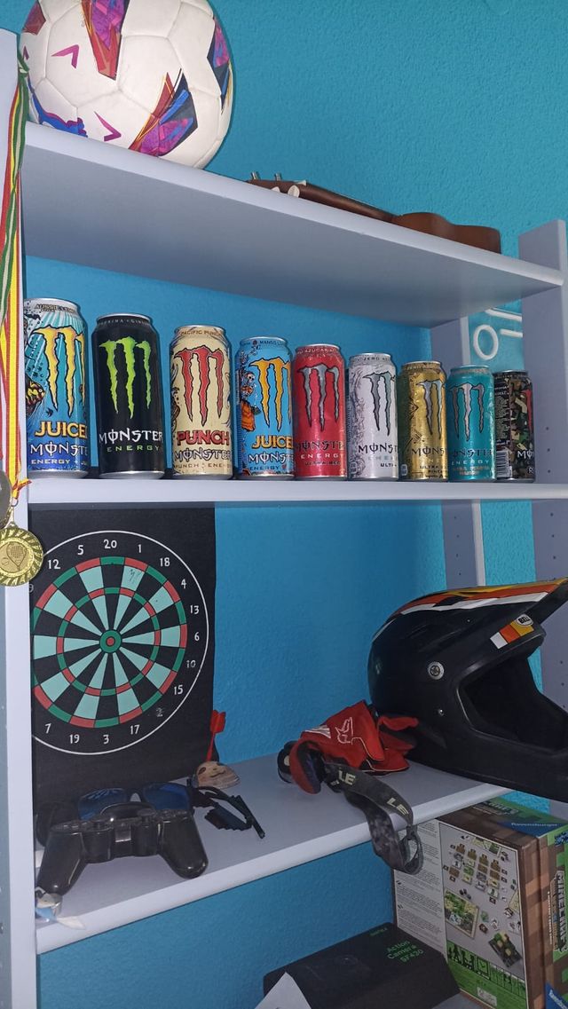 Colección de 10 latas Monster