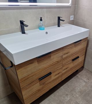 Lavabo doble 120cm